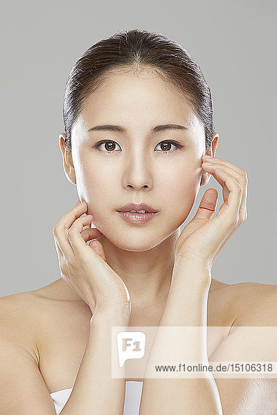 Attraktive japanische Frau Schönheit Porträt