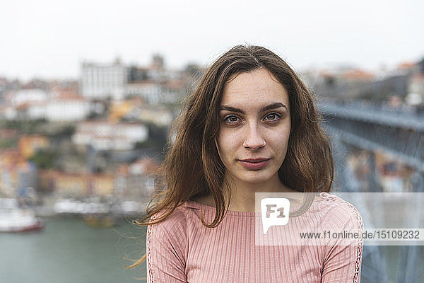 Portrait of young woman  Porto  Portugal