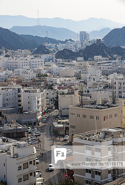 Stadtbild Matrah Muskat Oman