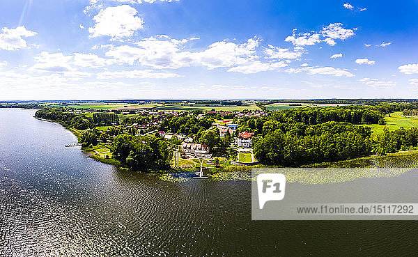 Deutschland  Mecklenburg-Vorpommern  Mecklenburgische Seenplatte  Luftbild von Torgelow am See  Torgelowsee
