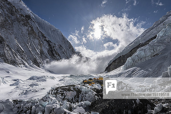 Nepal  Solo-Khumbu  Everest  Western Cwm  Lager 2
