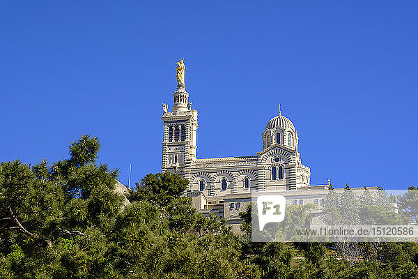 Frankreich  Marseille  Notre Dame de la Garde