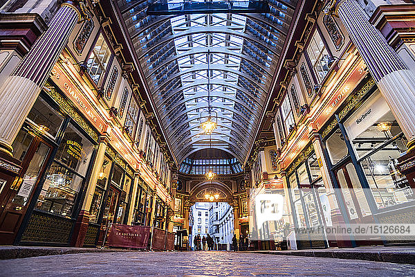 Leadenhall Market  City of London  London  England  United Kingdom  Europe