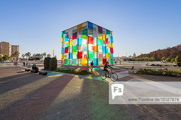 Centre Pompidou Museum  Malaga Stadt  Costa Del Sol  Andalusien  Spanien  Europa