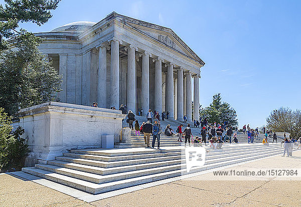 Ansicht des Thomas Jefferson Memorials  Washington D.C.  Vereinigte Staaten von Amerika  Nordamerika