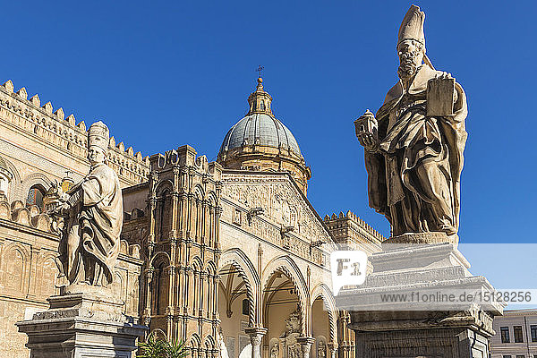 Kathedrale von Palermo, UNESCO-Weltkulturerbe, Palermo, Sizilien, Italien, Europa