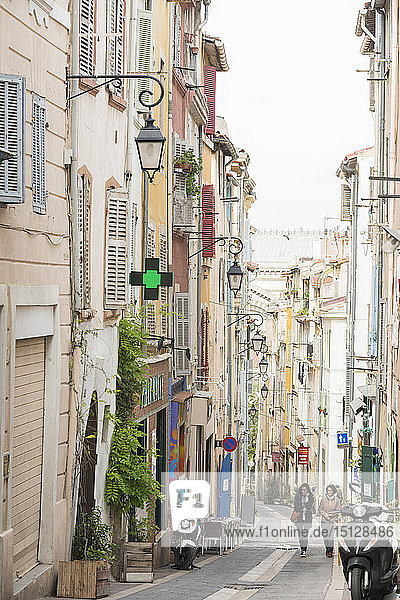 Straßen von Marseille  Bouches du Rhone  Provence  Provence-Alpes-Cote d'Azur  Frankreich  Europa