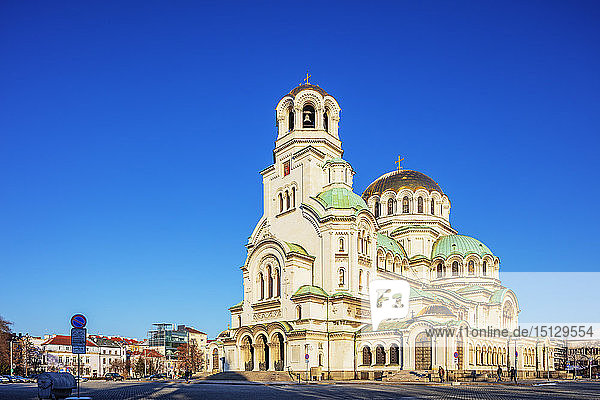 Orthodoxe Alexander-Newski-Kathedrale  Sofia  Bulgarien  Europa