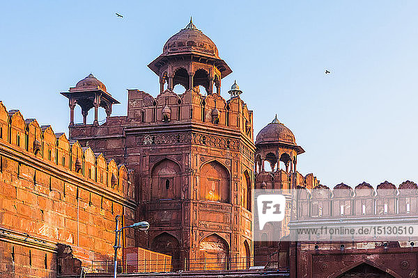 Red Fort UNESCO World Heritage Site Old Delhi India Asia