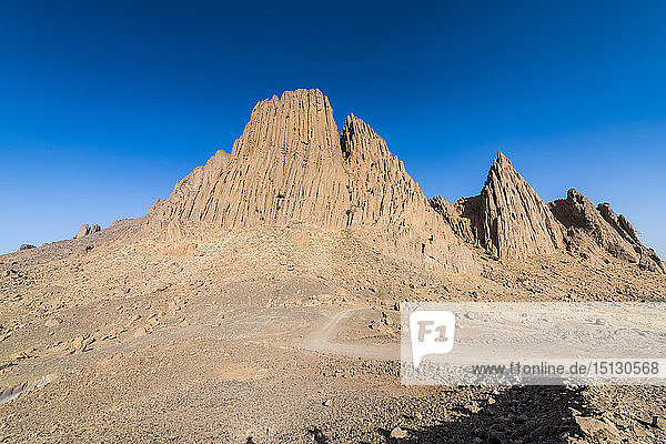 Mountains of Assekrem Tamanrasset Hoggar mountains Algeria North Africa Africa