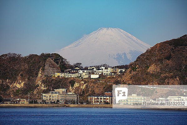 Mount Fuji  3776m  UNESCO World Heritage Site  Kanagawa Prefecture  Honshu  Japan  Asia