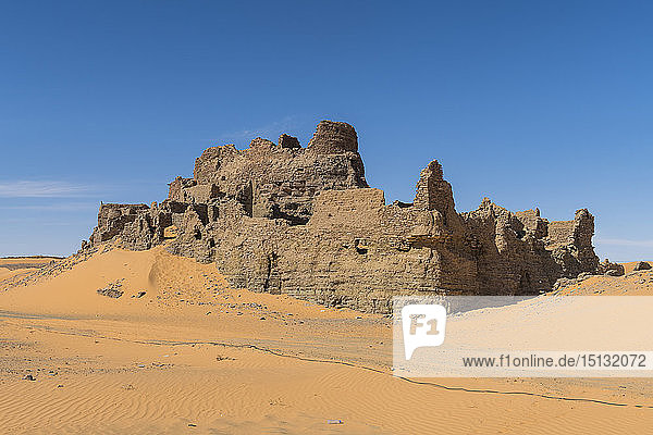 Old ksar old town in the Sahara Desert near Timimoun western Algeria North Africa Africa