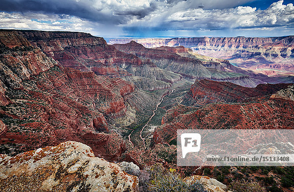 Noth Rim  Grand Canyon  Grand Canyon National Park  Arizona  USA