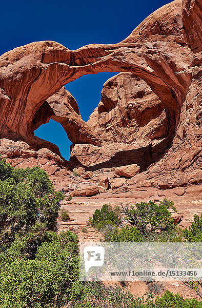 Double Arch  Arches-Nationalpark  Utah  USA