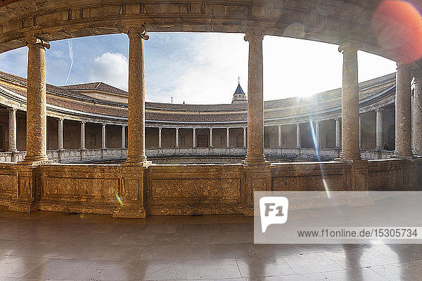 Palace of Charles V Alhambra Granada Spain