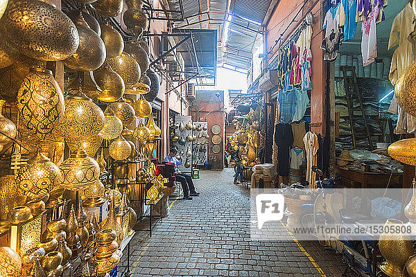 Old Bazar in Medina Morocco