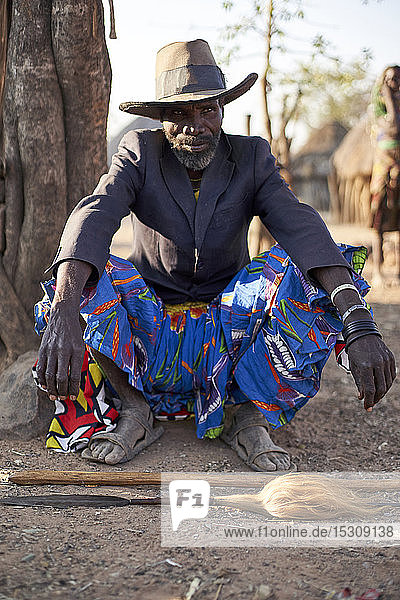 Muhila tribe chief  Kehamba  Chibia  Angola
