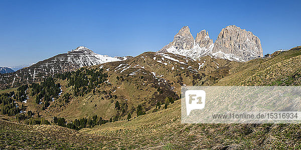 Sellapass  Dolomiten  Südtirol  Italien