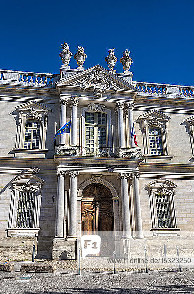 Frankreich  Vaucluse  Carpentras altes Hotel-Dieu (18. Jahrhundert)  heute Bibliotheque Musee Inguimbertine (Inguimbertinische Bibliothek)