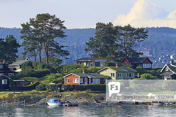 Europa  Norwegen  Nordland  Oslo  Oslofjord. Nakkholmen Insel