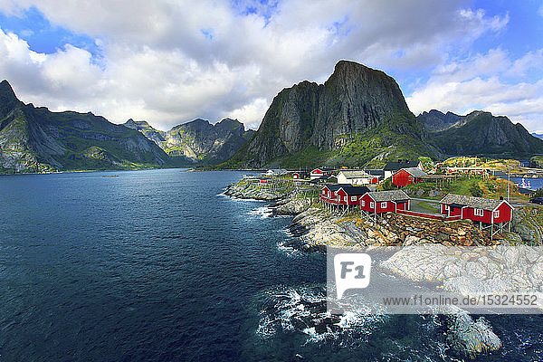 Norwegen  Lofoten-Inseln. HamnÃ¸y
