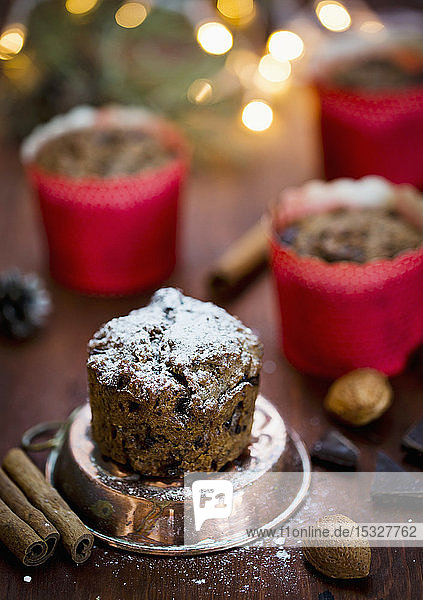 Schokoladen-Zimt-Muffins