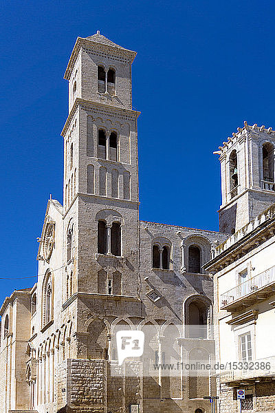 Italien  Apulien  Giovinazzo  Kathedrale Santa Maria Assunta  Glockenturm