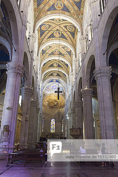 Italy  Tuscany  Lucca  San Martino cathedral  main nave