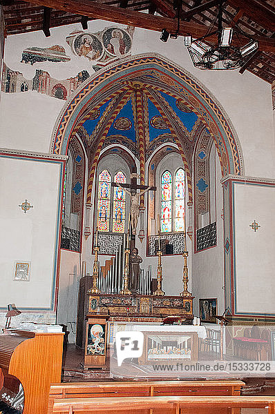 Europa  Italien  Umbrien  Deruta  Kirche San Francesco