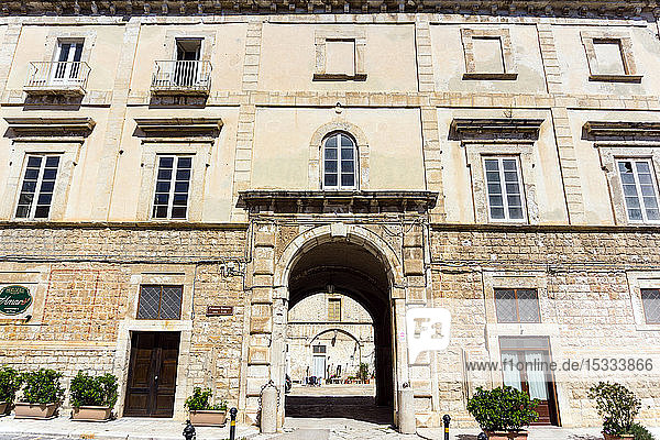 Italien  Apulien  Giovinazzo  Palazzo Ducale