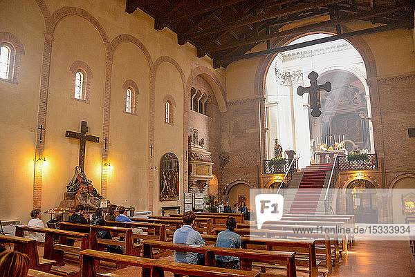 Europe  Italy  Emilia-Romagna  Bologna  Church of Saint Stephen  Holy Crucifix