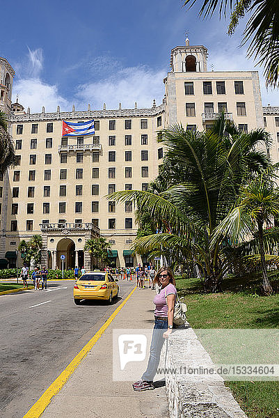 America  Caribbean  Cuba  Havana  Vedado  El Malecon  Hotel Nacional