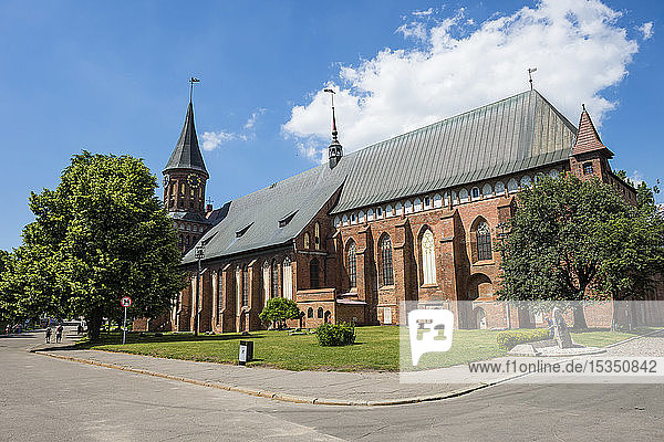Kant's Cathedral Kant island Kaliningrad Russia Europe
