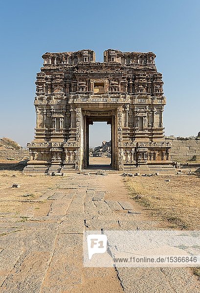 Achyutaraya-Tempel  Hampi  Indien  Asien