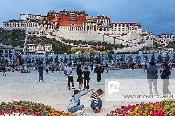 Potala-Palast  Lhasa  Tibet  China  Asien