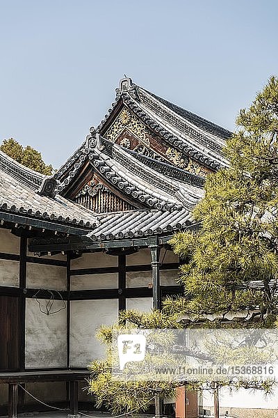 Palast  Nijo-Schloss Ninomaru-Palast  Nij? Schloss  ehemaliges Shogunat-Schloss  Kyoto  Japan  Asien