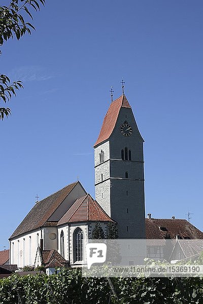 Katholische Kirche St. Johann Baptist  Hagnau am Bodensee  Bodenseekreis  Baden-Württemberg  Deutschland  Europa