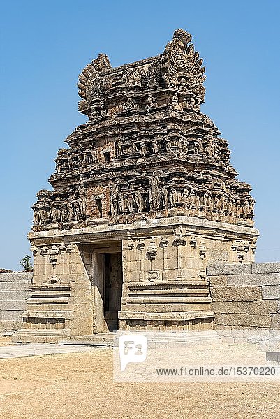 Chandrashekara-Tempel  Hampi  Indien  Asien