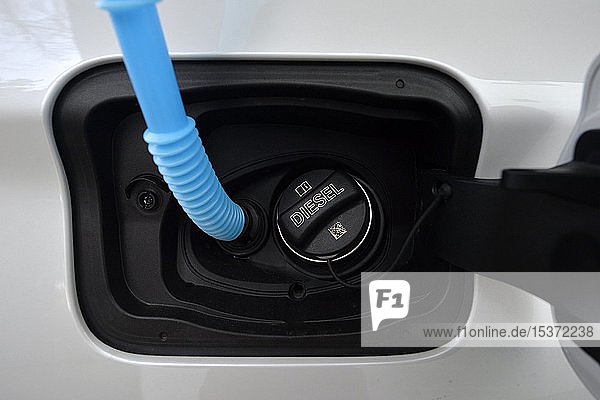 Tankeinfüllstutzen für AdBlue Abgasnachbehandlung von Dieselmotoren Deutschland Europa