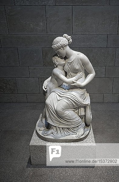 Amor und die Muse  von Konrad Eberhard 1768-1859  Neue Pinakothek  München  Deutschland  Europa