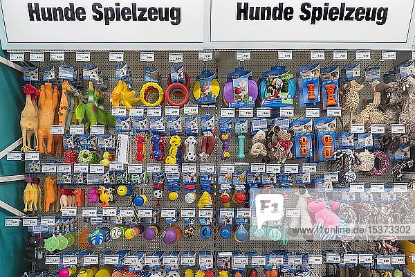 Hundespielzeug im Baumarkt  München  Oberbayern  Bayern  Deutschland  Europa