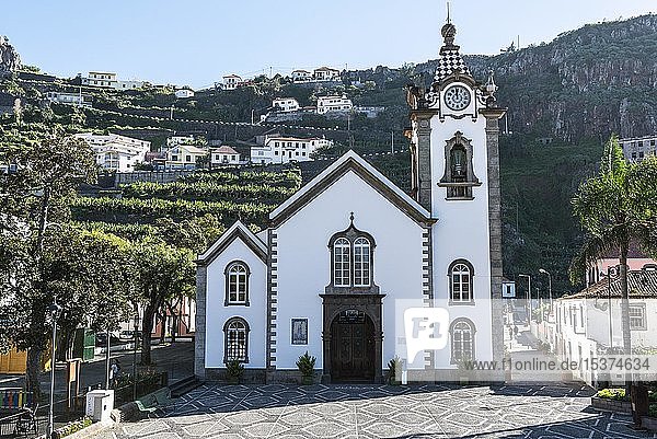 Kirche Sao Bento  Ribeira Brava  Südwestküste  Madeira  Portugal  Europa
