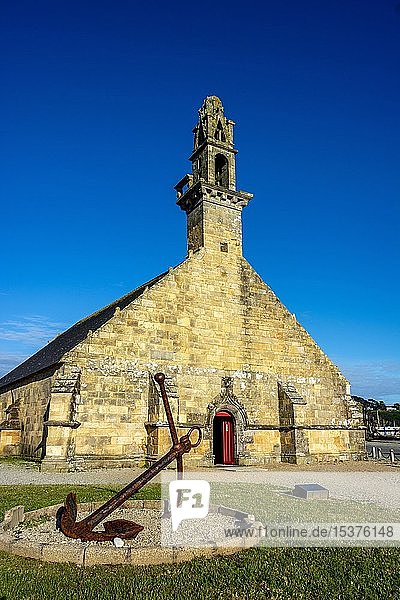 Camaret-sur-Mer  die Kapelle Notre-Dame de Rocamadour  Departement Finistere  Bretagne  Frankreich  Europa