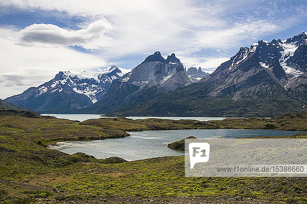 Chile  Patagonia  Torres del Paine National Park  Glacial lakes