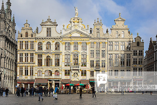 Belgien  Brüssel  Grand Place  Zunfthäuser