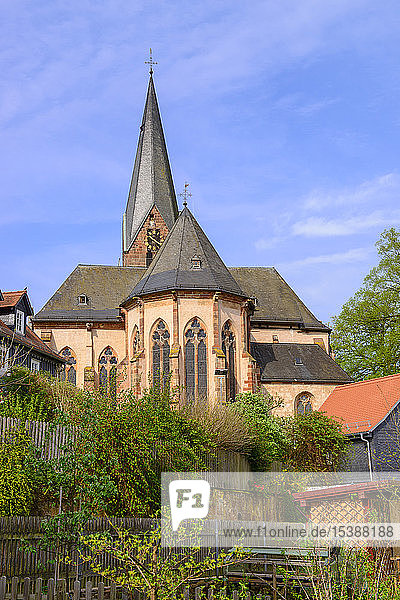 Deutschland  Wetter  ehemalige Abteikirche St. Marien