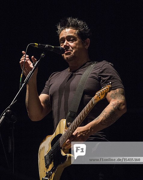 Madrid  Spain- May 14: El Hefe from NOFX punk-rock band performs in concert at Wizink center on may 14 2019 in Madrid  Spain (Photo by: Angel Manzano)