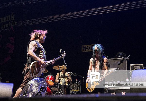 Madrid  Spain- May 14: NOFX punk-rock band performs in concert at Wizink center on may 14 2019 in Madrid  Spain (Photo by: Angel Manzano)