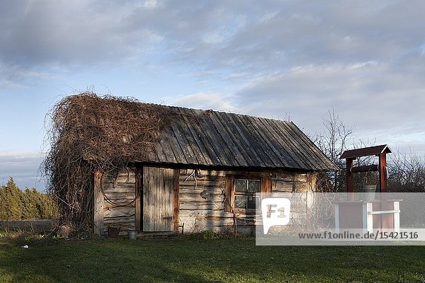 House in Hosby village on Vormsi island