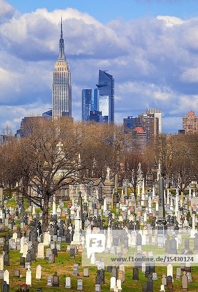 USA  New York City  Calvario Cemetery.